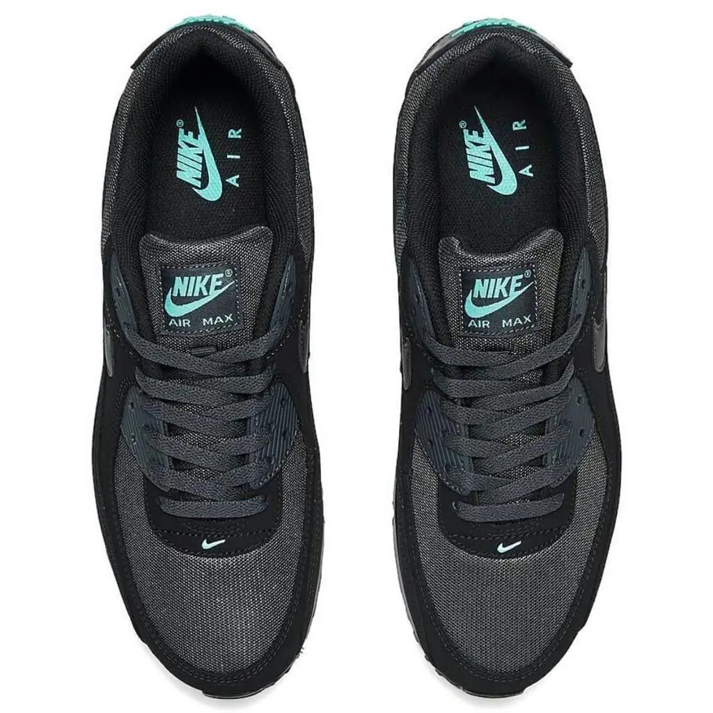 Nike shoes - Nike Air Max 90 - Air Max - Black, Maufacturer: Black/Anthracite/Aurora Green 5