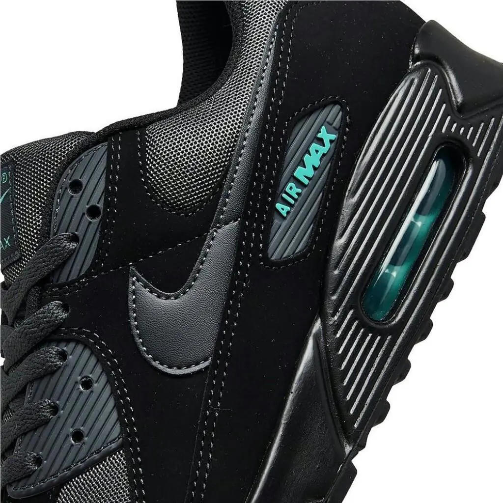 Nike shoes - Nike Air Max 90 - Air Max - Black, Maufacturer: Black/Anthracite/Aurora Green 1