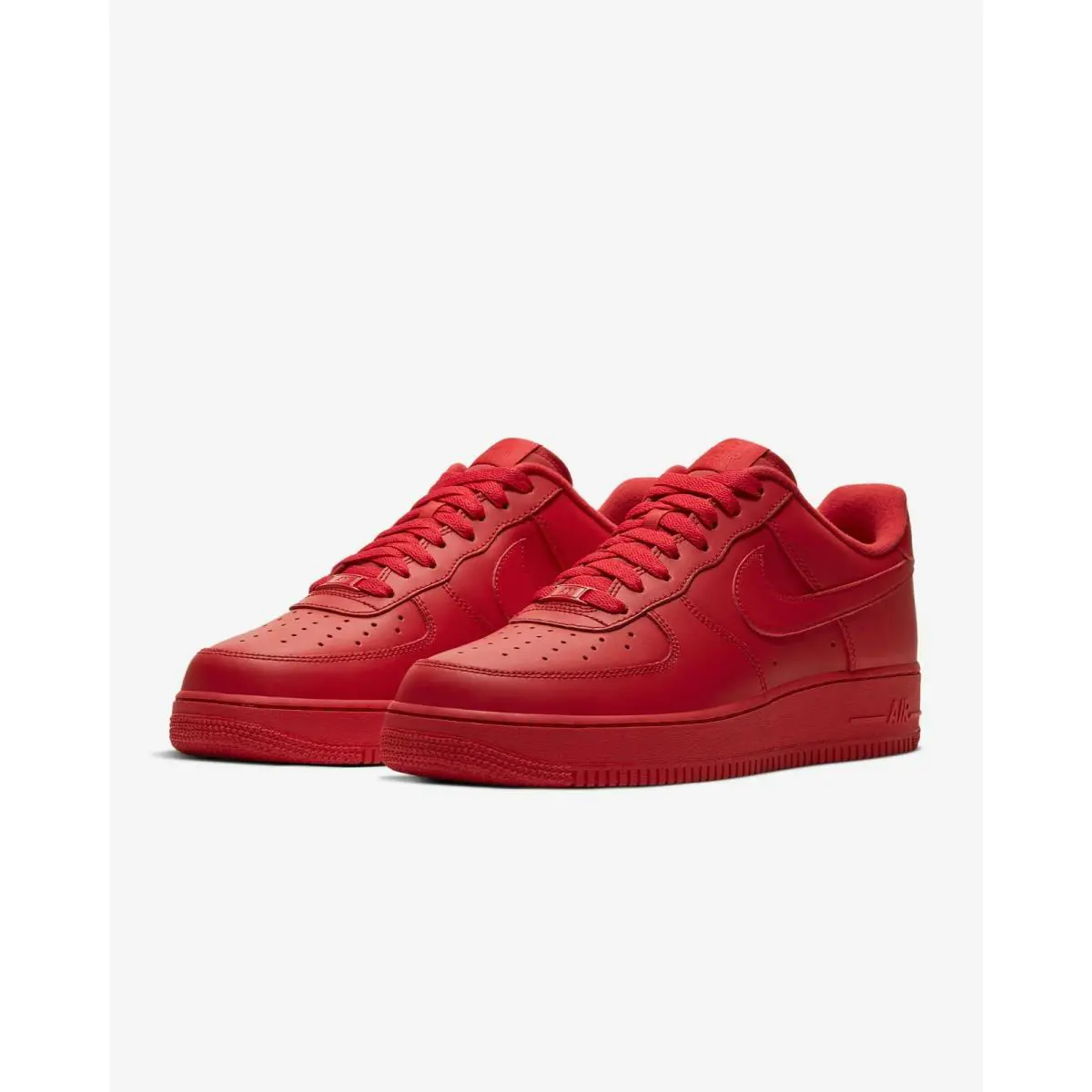 Nike shoes - Nike Air Force 1 - Air Force - CW6999-600 - Red, Manufacturer: Triple Red 9