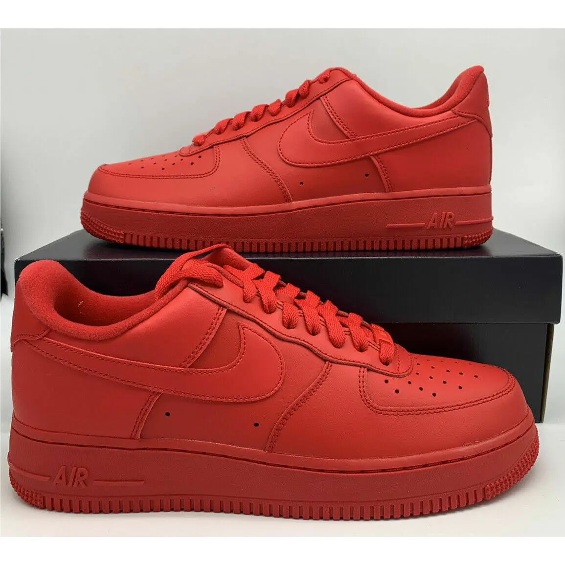 Nike shoes - Nike Air Force 1 - Air Force - CW6999-600 - Red, Manufacturer: Triple Red 35