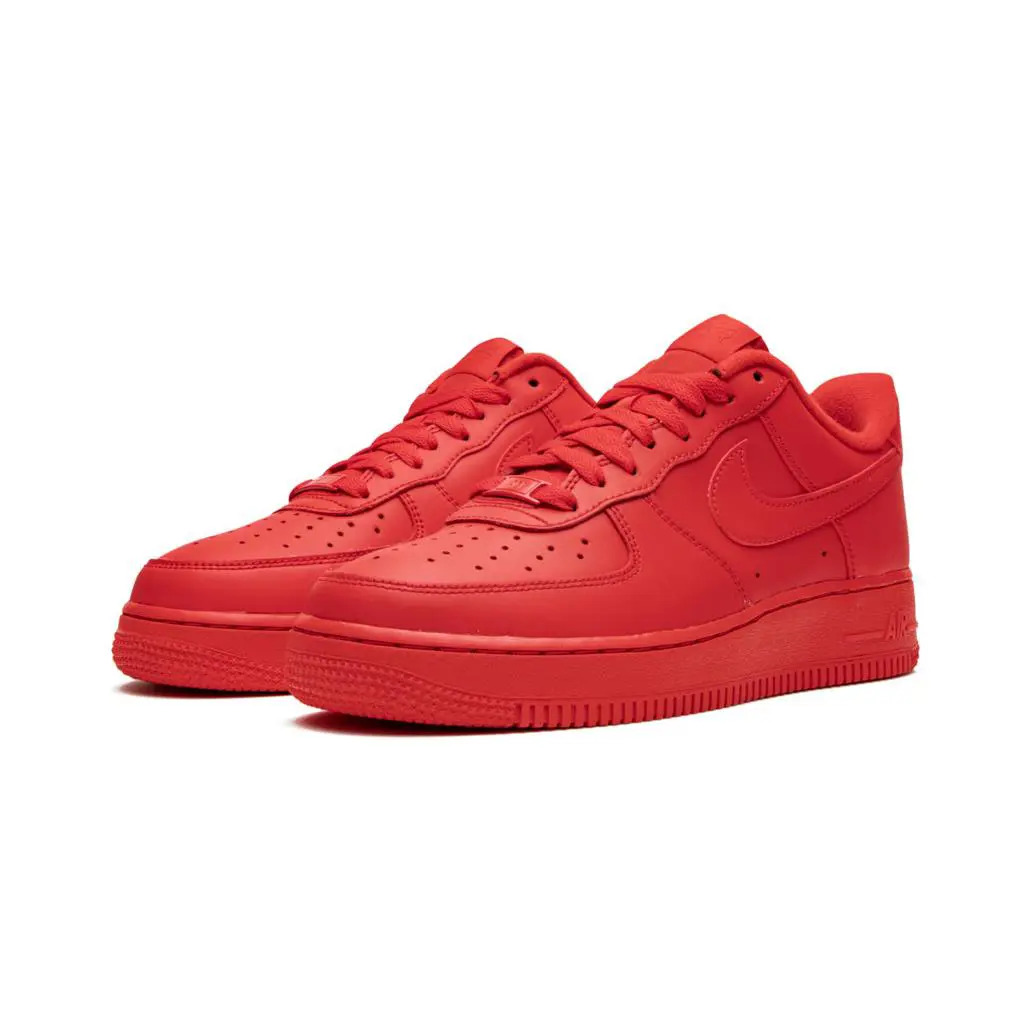 Nike shoes - Nike Air Force 1 - Air Force - CW6999-600 - Red, Manufacturer: Triple Red 23