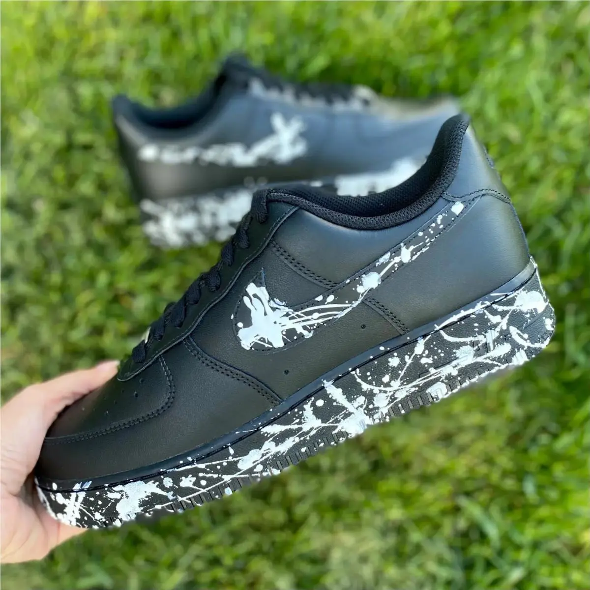 Nike shoes - Nike Air Force 1 - Air Force - Black 5
