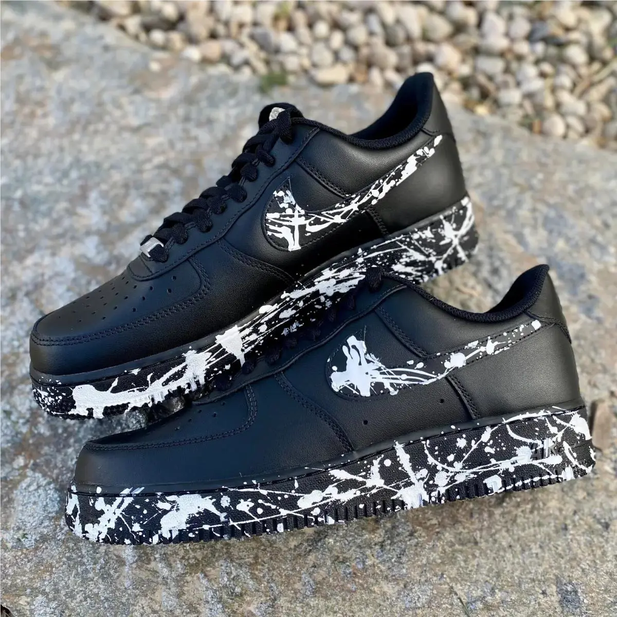 Nike shoes - Nike Air Force 1 - Air Force - Black 20