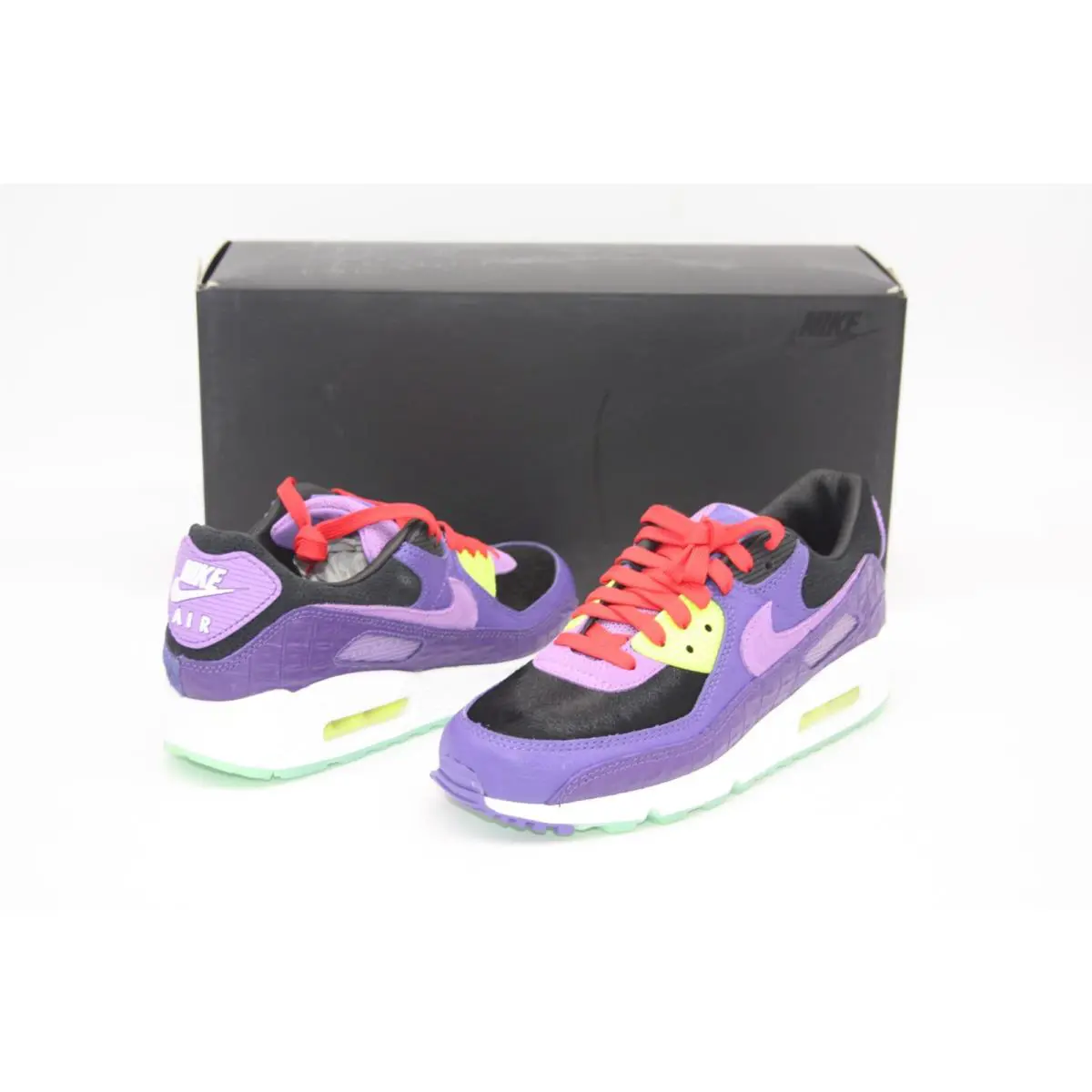 Nike shoes - Nike Air Max 90 - Air Max - CZ5588-001 - BLACK/VIOLET POP 11