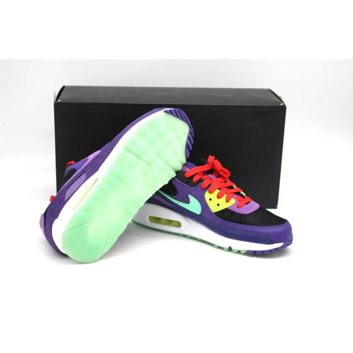 Nike shoes - Nike Air Max 90 - Air Max - CZ5588-001 - BLACK/VIOLET POP 14
