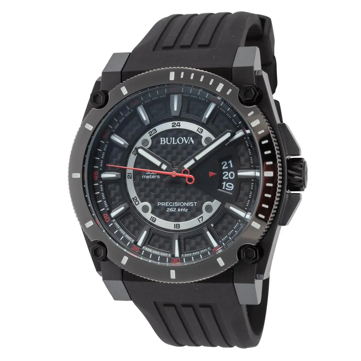Men`s Icon 46mm Quartz Watch 98B417 by Bulova