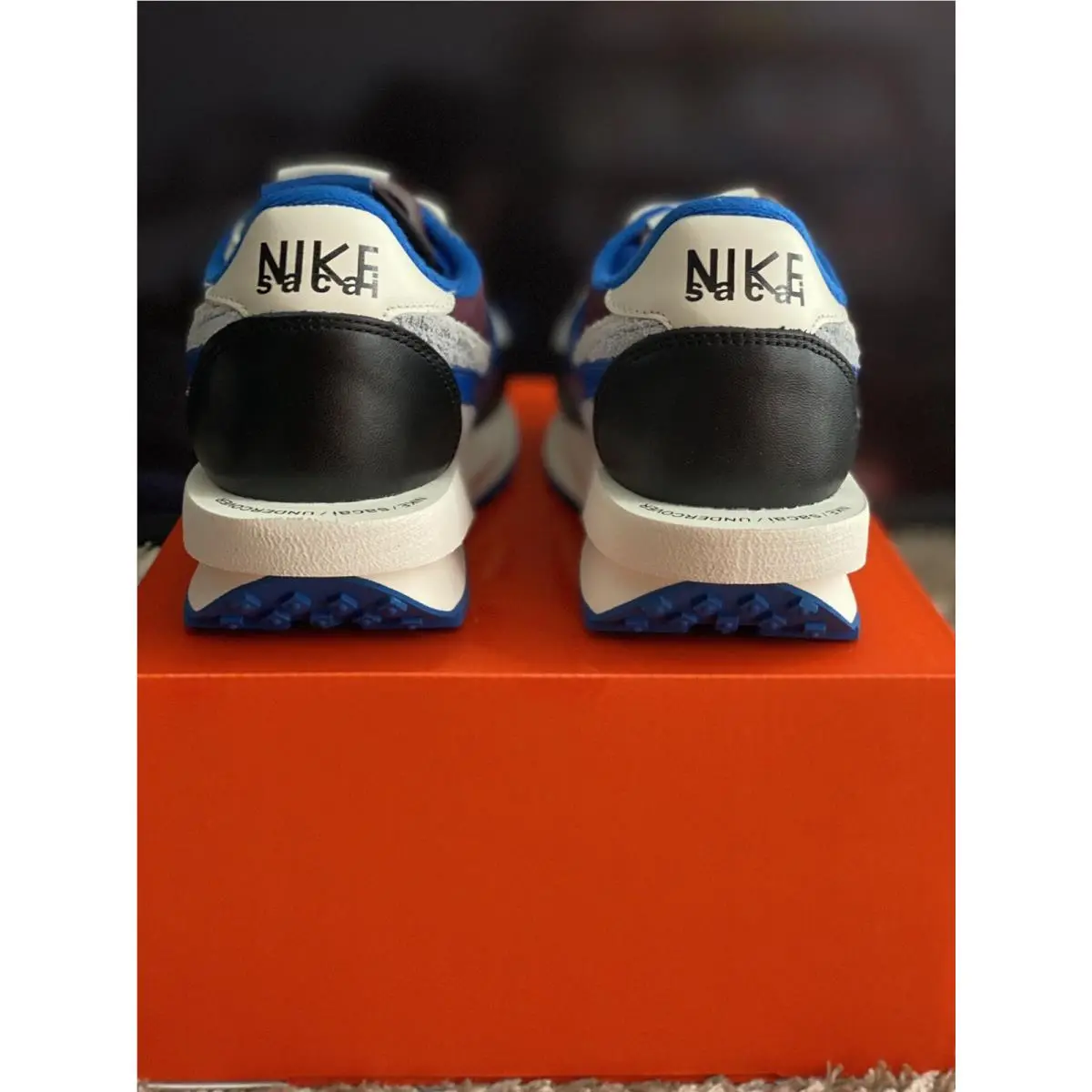 Nike shoes - Nike LDWaffle sacai - LDWaffle sacai - DJ4877-600 - Night Maroon / Team Royal 7