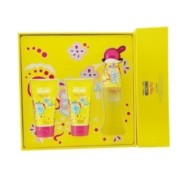 Hippy Fizz Chic Moschino 1.7 oz Edt Womens Perfume+ Gel+ Lotion Set