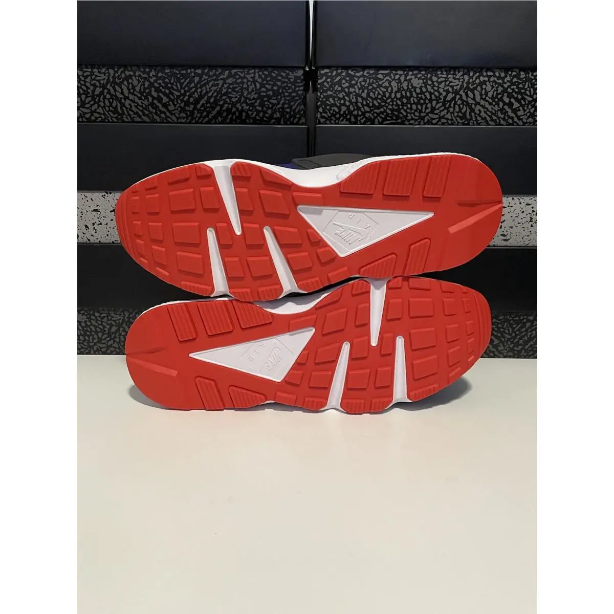 Nike shoes - Nike Air Huarache - Air Huarache - DD1068-400 - Concord/Team Orange-Copa-Black 4