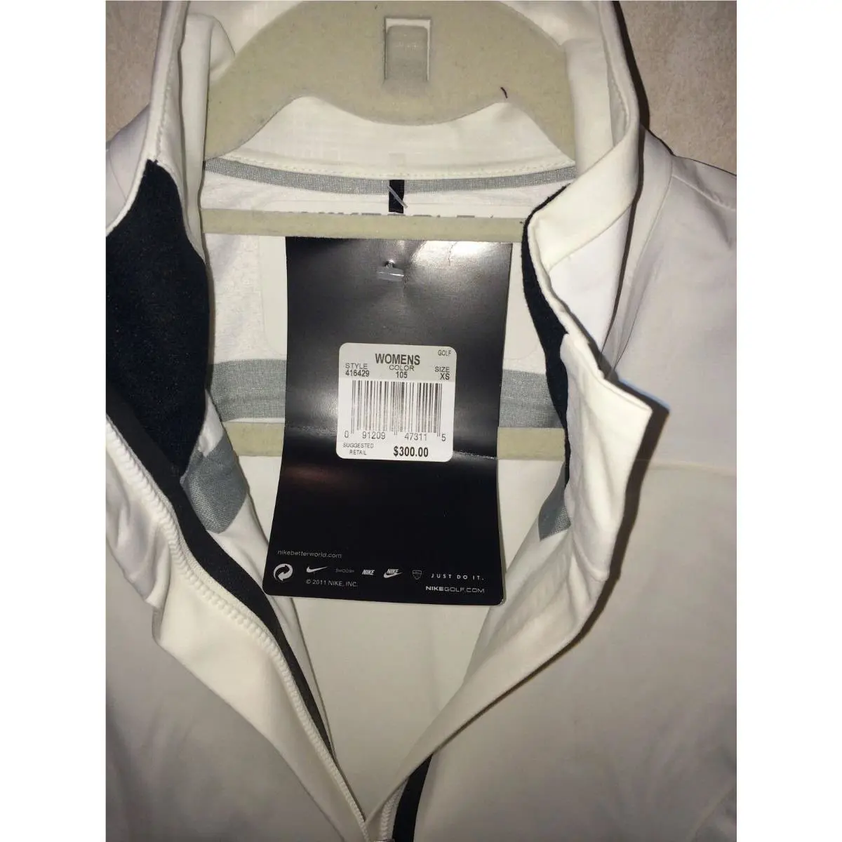 Nike clothing - NIKE GOLF Storm Fit Elite Lightweight - 416429 - Ivory 5