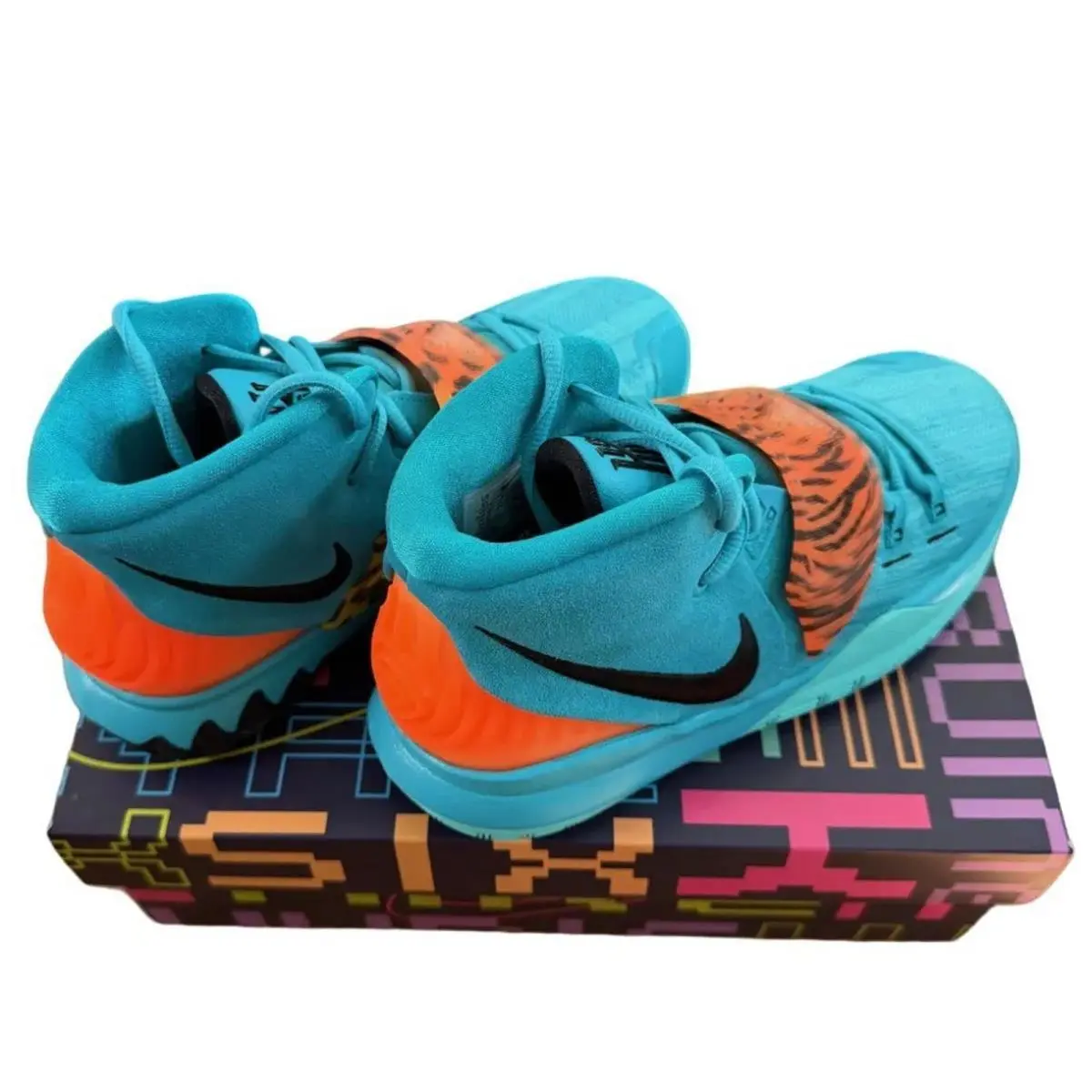 Nike shoes - Nike Kyrie 6 (GS) - Kyrie - BQ5599 300 - Oracle Aqua/Black-Opti Yellow 3