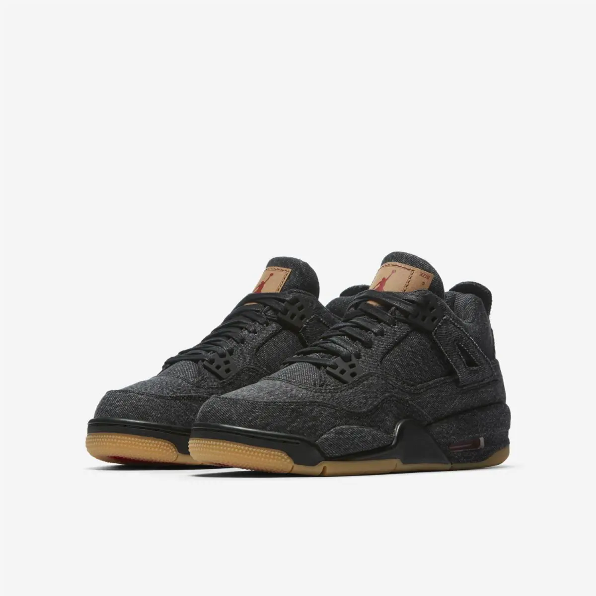Nike shoes - Air Jordan 4 - Air - Black 1
