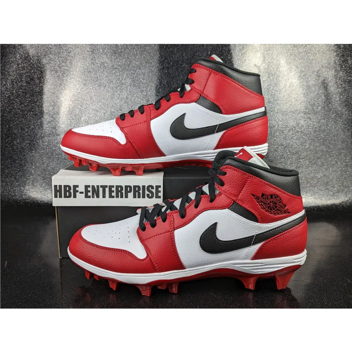 Nike shoes - Nike Air Jordan 1 Mid - FJ6805-106 - Red 0
