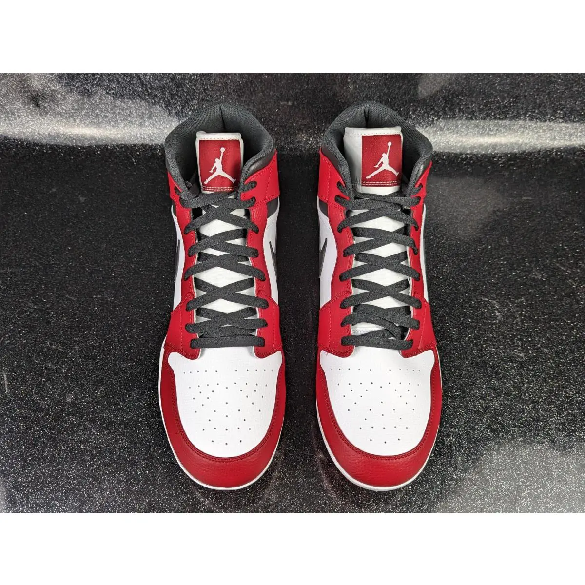 Nike shoes - Nike Air Jordan 1 Mid - FJ6805-106 - Red 10