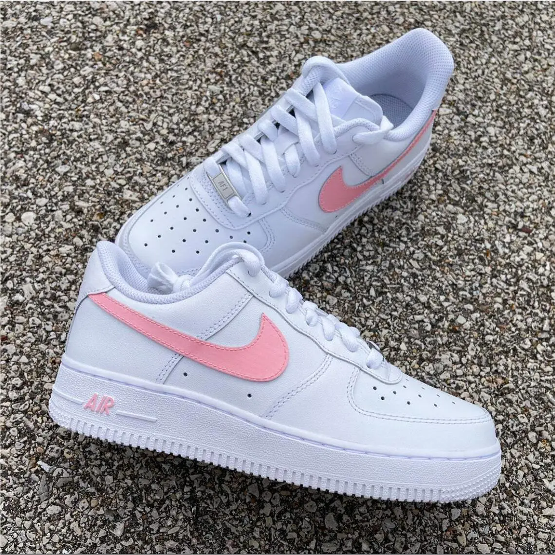 Nike shoes - Nike Air Force 1 - Air Force - DD8959-100 - White, Two Tone: Pink 19