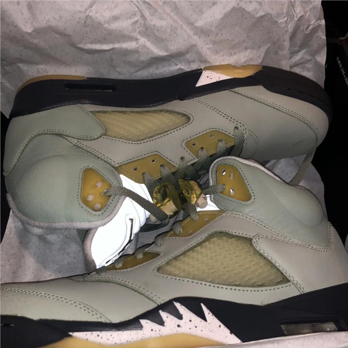 Nike shoes - Air Jordan 5 Retro - Air Retro - DC7501 300 - Green 1