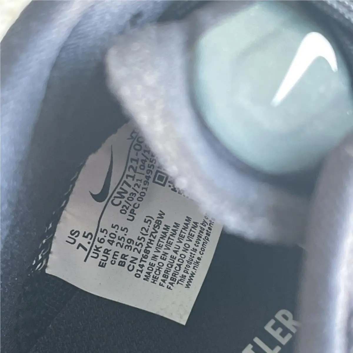 Nike shoes - Nike React Miler - React Miler - CW7121-001 - Black 3