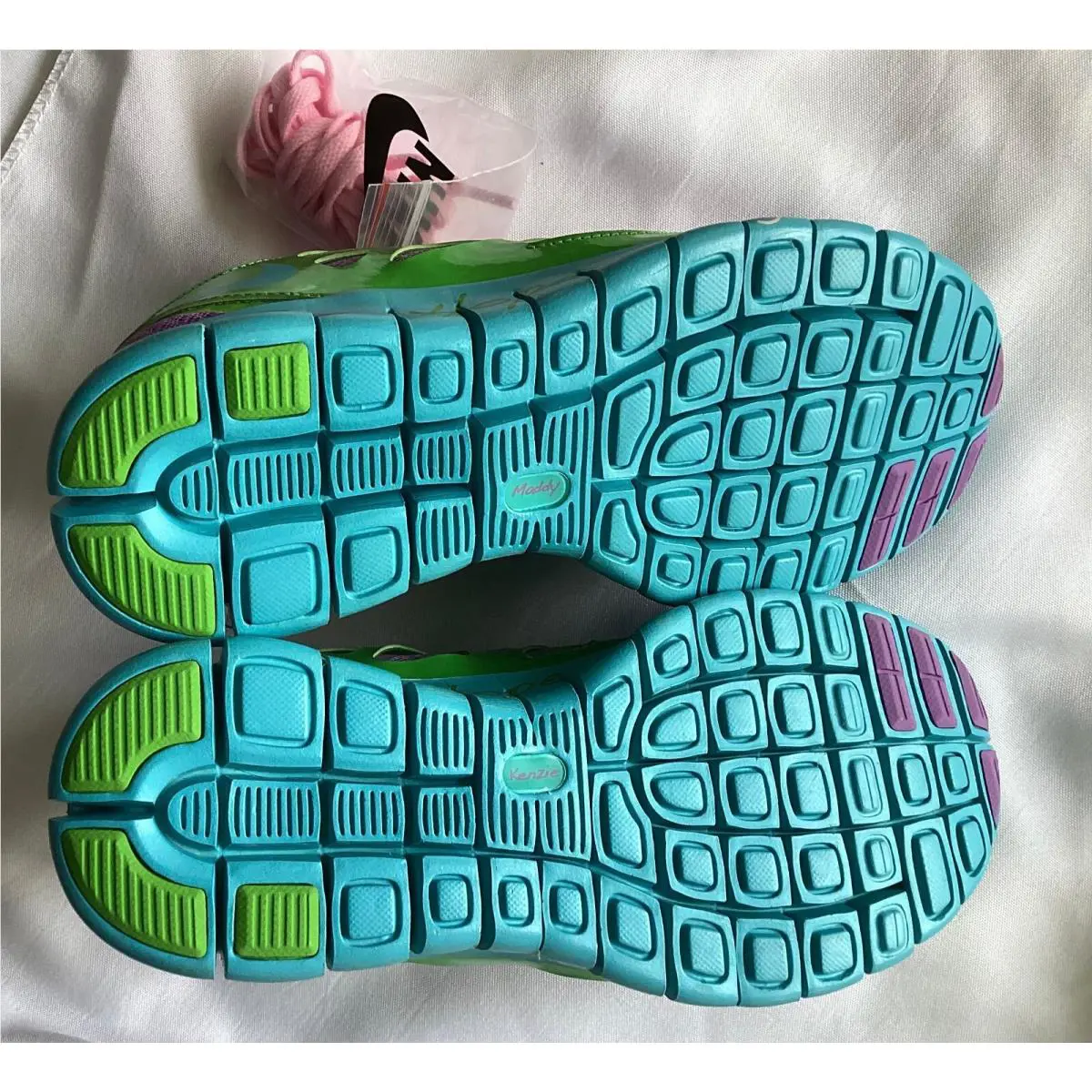 Nike shoes - Nike Free Run - Free Run - 437527-543 - VIOLET POP/TURQUOISE BLUE (UPC: 192502179091) 8