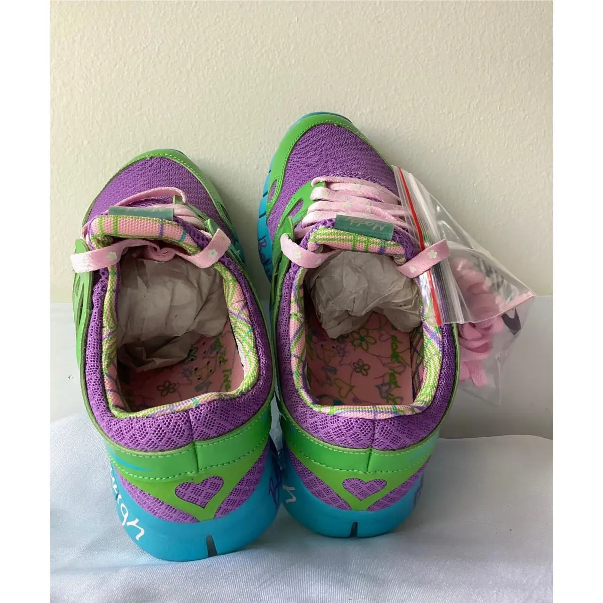 Nike shoes - Nike Free Run - Free Run - 437527-543 - VIOLET POP/TURQUOISE BLUE (UPC: 192502179091) 2