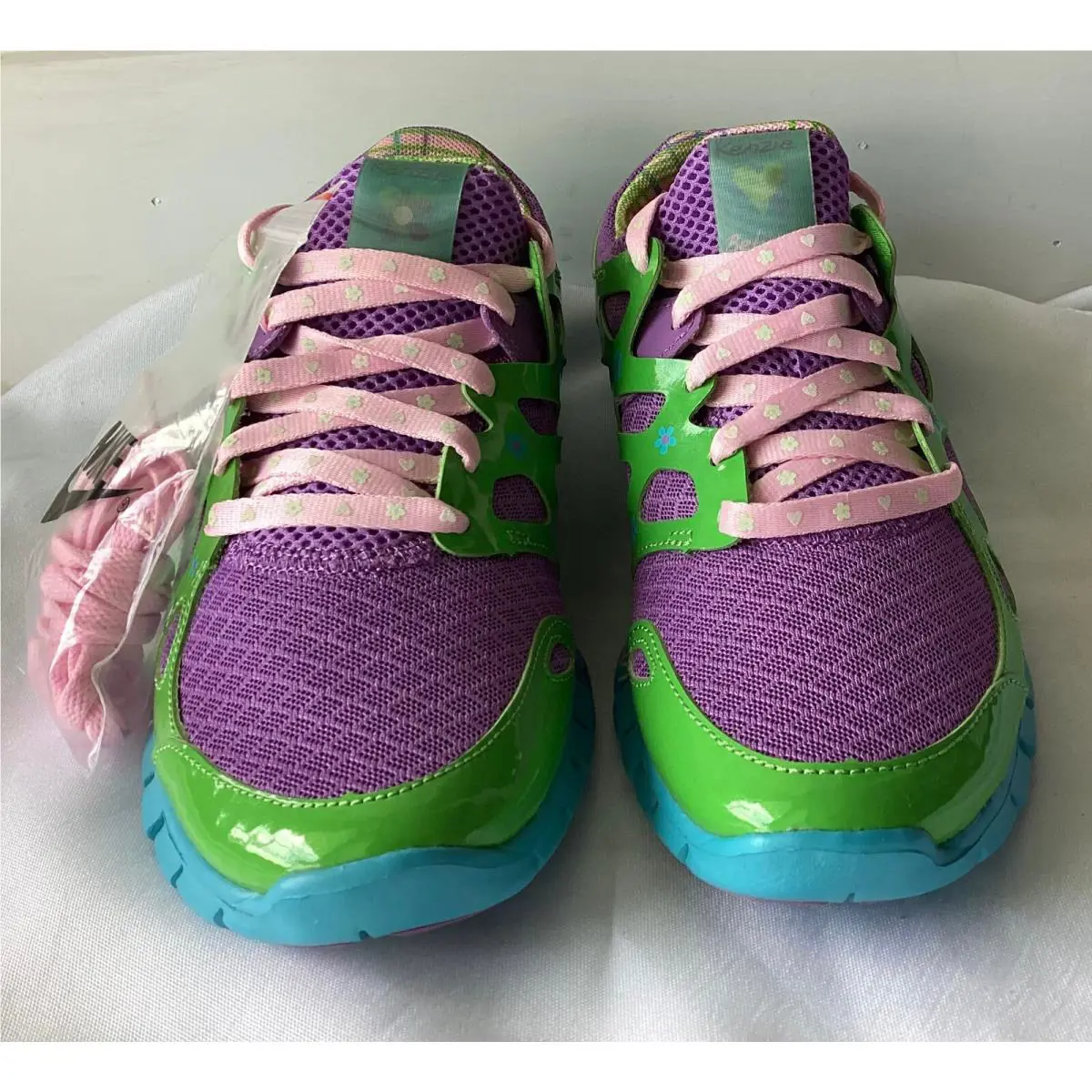 Nike shoes - Nike Free Run - Free Run - 437527-543 - VIOLET POP/TURQUOISE BLUE (UPC: 192502179091) 6