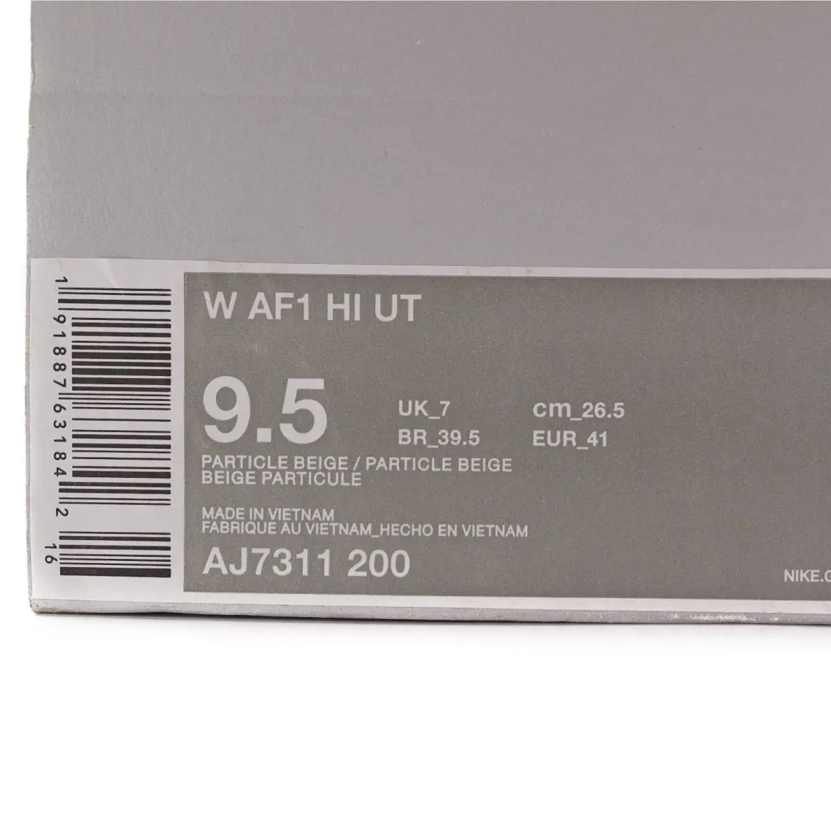 Nike shoes - Nike Air Force 1 High - AJ7311 200 - Beige 10