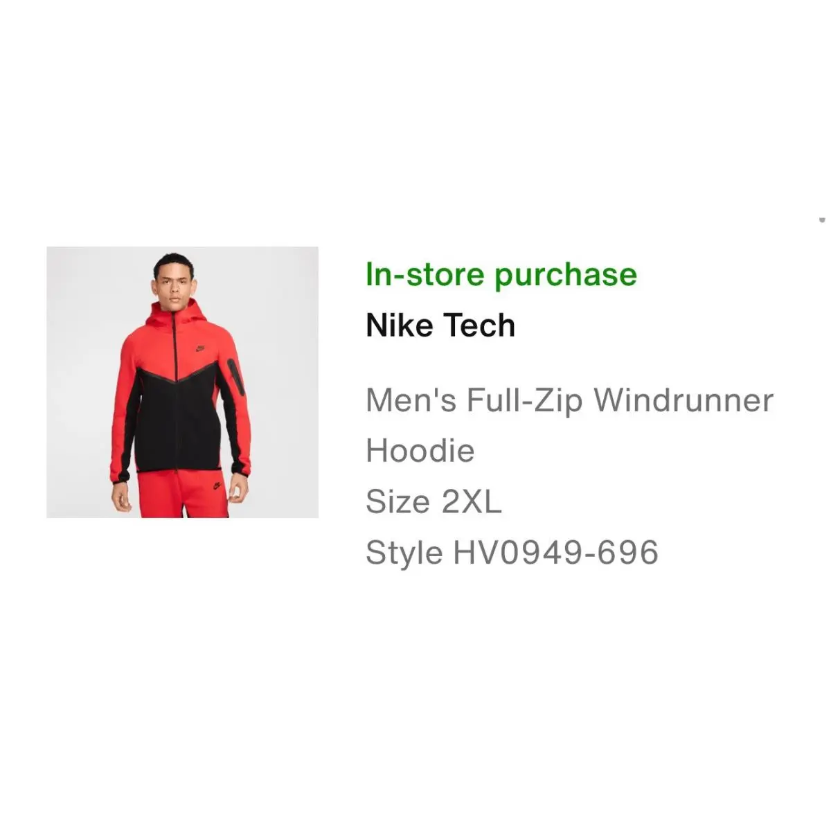 Men Size 2XL  Tech Fleece Full-zip Hoodie HV0949-696 Pants HV0959-696 by Nike