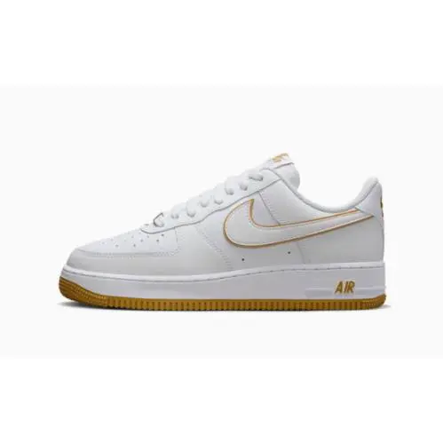 Sz 6 - Nike Air Force 1 Low `white Bronzine` DV0788-104 - White