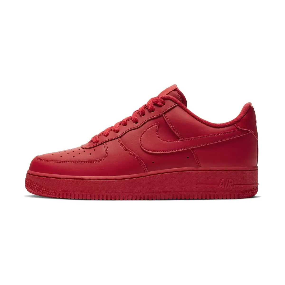 Mens Nike Air Force 1 07 LV8 University Red CW6999-600-SIZE 11 - Red