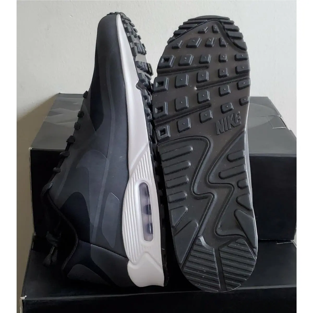 Nike shoes - Nike Air Max 90 - Air Max - AJ7182 003 - Black/bright crimson (UPC: 666003201532) 2