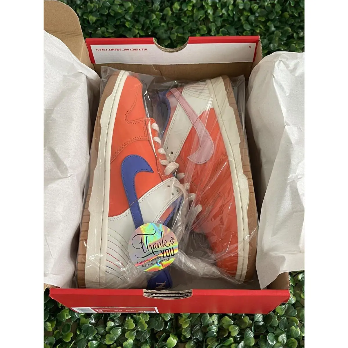 Nike shoes - Nike Dunk Low GS - Dunk Low - Orange (UPC: 0196969505844) 8