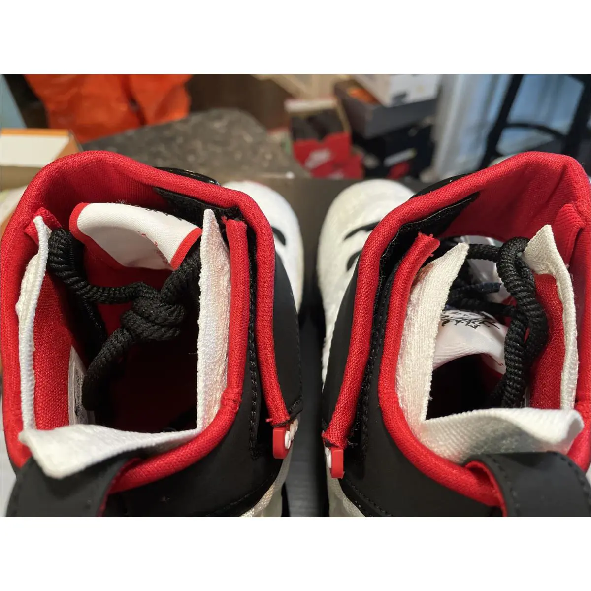 Nike shoes - Lebron Graffiti 17 XVII - Lebron Graffiti XVII - CT6047100 - White / Black / Red 7