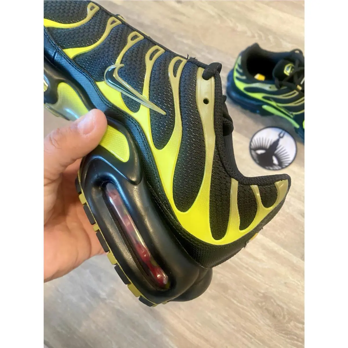 Nike shoes - Nike Air Max Plus - Air Max Plus - DM0032-010 - Black / Cyber / Pacific Moss (UPC: 197599432098) 1