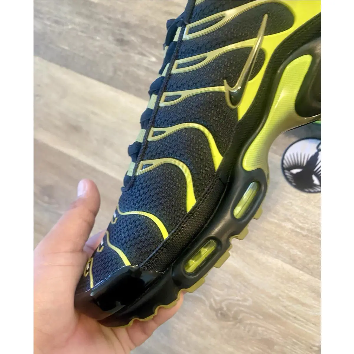 Nike shoes - Nike Air Max Plus - Air Max Plus - DM0032-010 - Black / Cyber / Pacific Moss (UPC: 197599432098) 2