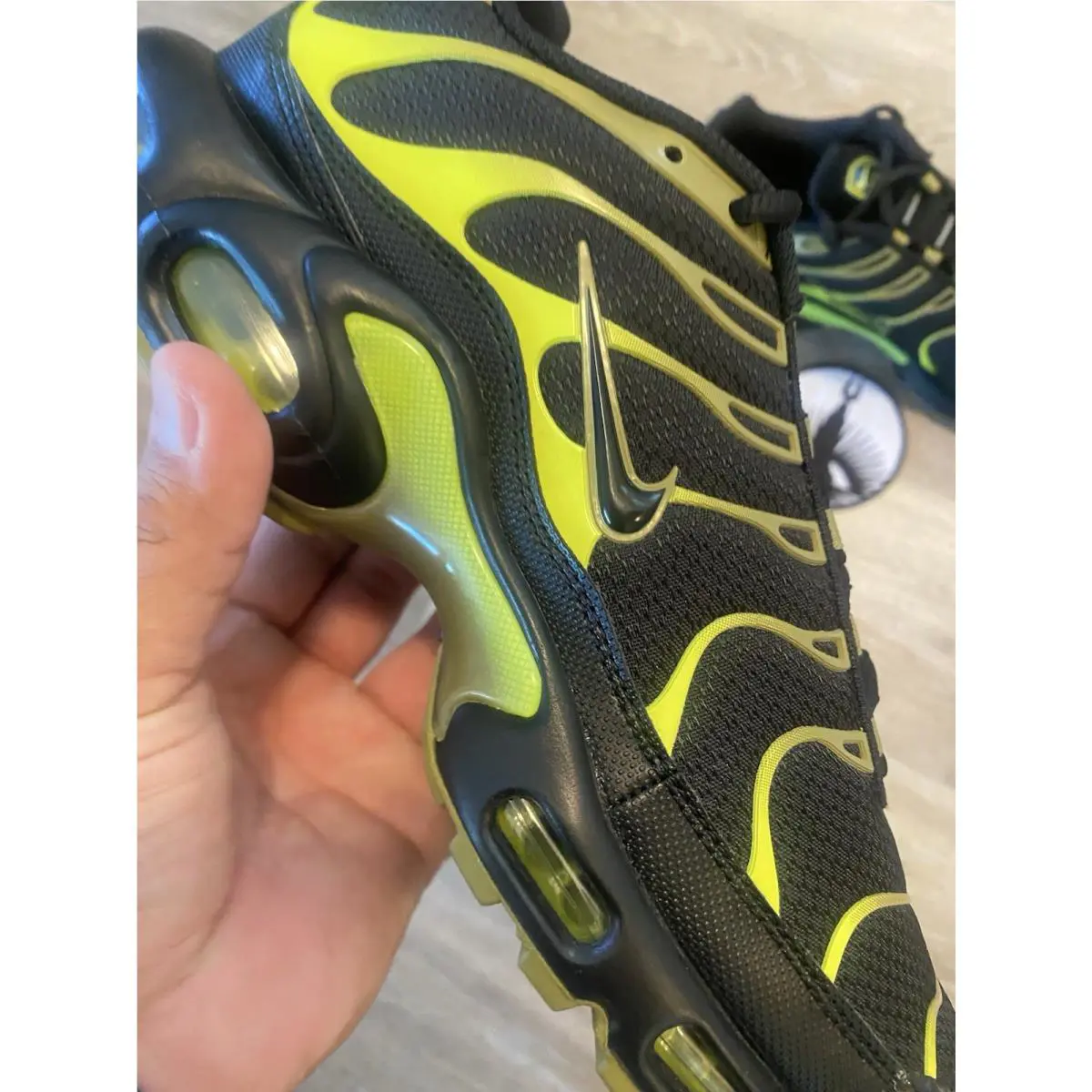 Nike shoes - Nike Air Max Plus - Air Max Plus - DM0032-010 - Black / Cyber / Pacific Moss (UPC: 197599432098) 7