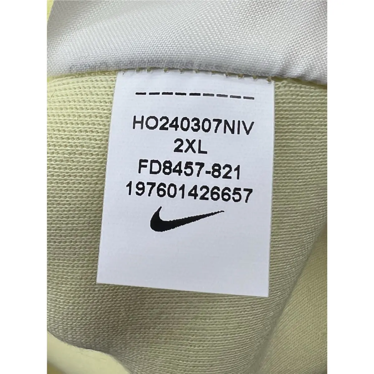 Nike clothing - Nike NRG Nocta Tch - NRG Nocta Tch - Yellow 4