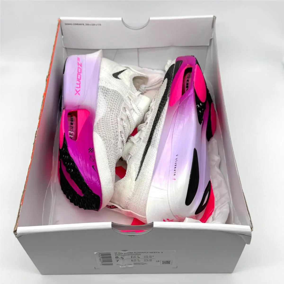Nike shoes - Nike Air Zoom Alphafly NEXT% 3 - FD8315-100 - Multicolor (UPC: 197597080055) 8
