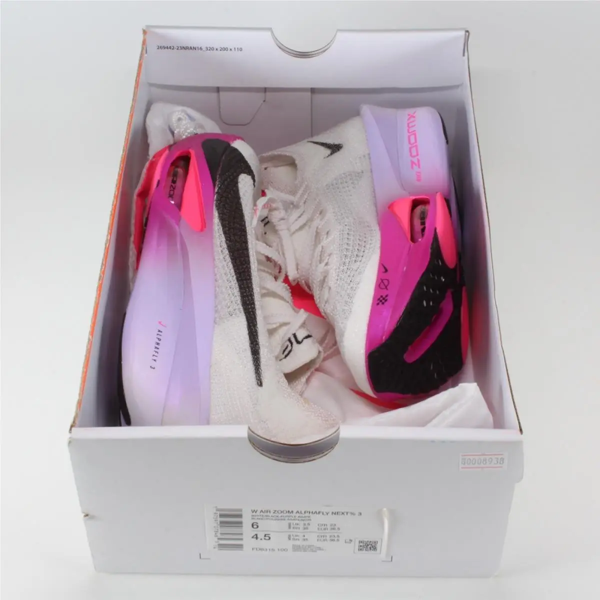 Nike shoes - Nike Air Zoom Alphafly NEXT% 3 - FD8315-100 - Purple 8