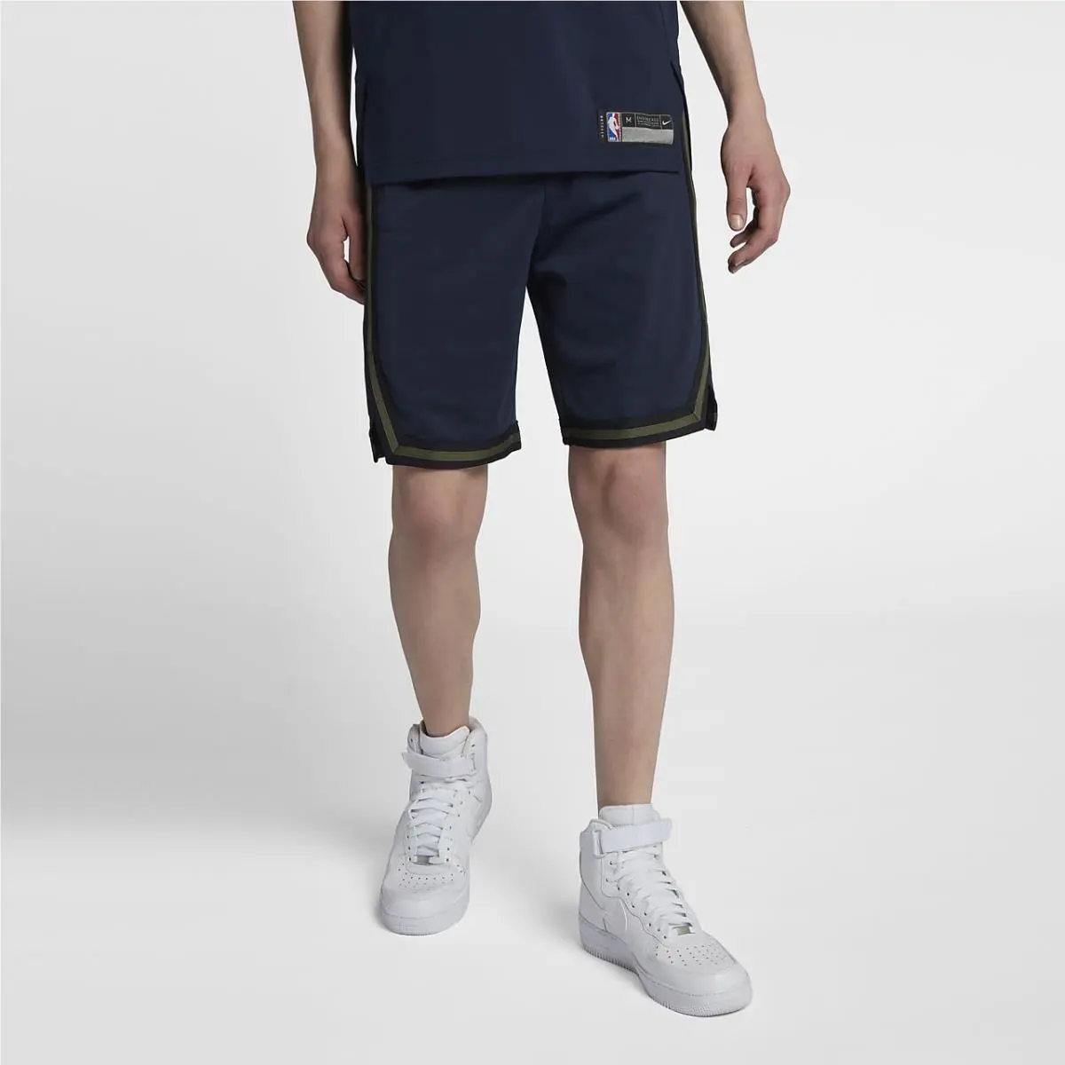 Nikelab Collection Performance Shorts - Large - AJ2096-451 Lab Navy Olive Black