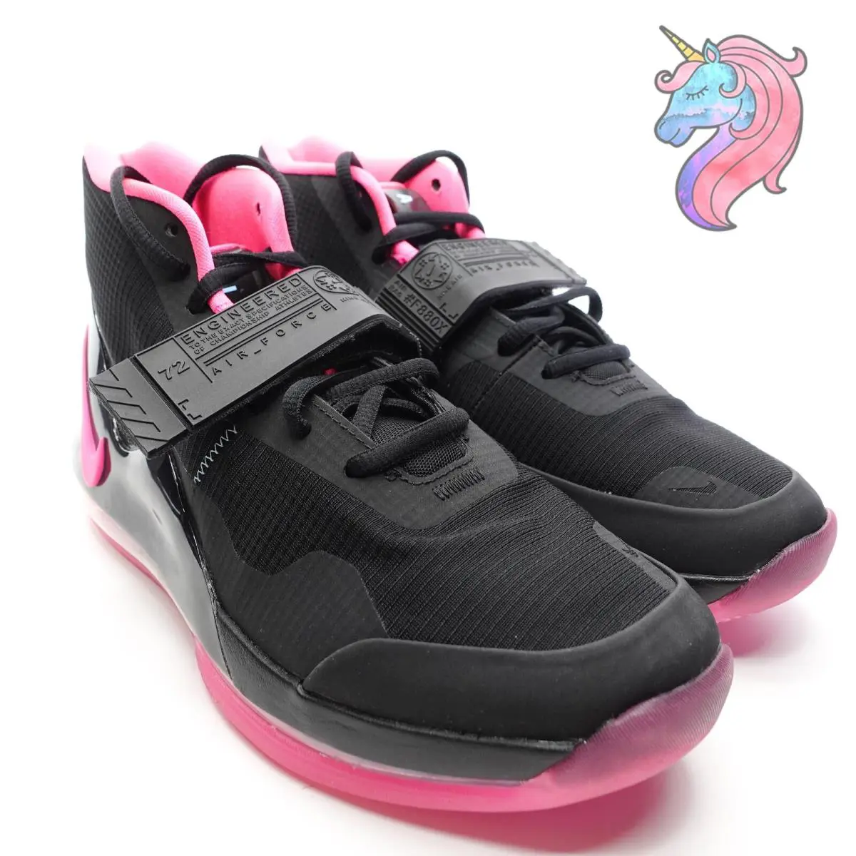 Nike shoes - Nike Air Force Max - Air Force Max - AR0974-004 - Black, Pink 6