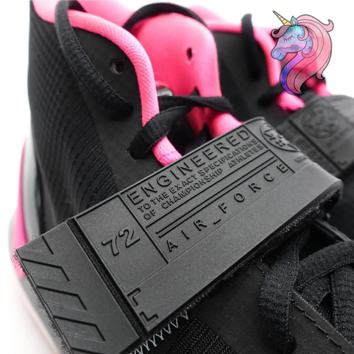 Nike shoes - Nike Air Force Max - Air Force Max - AR0974-004 - Black, Pink 5
