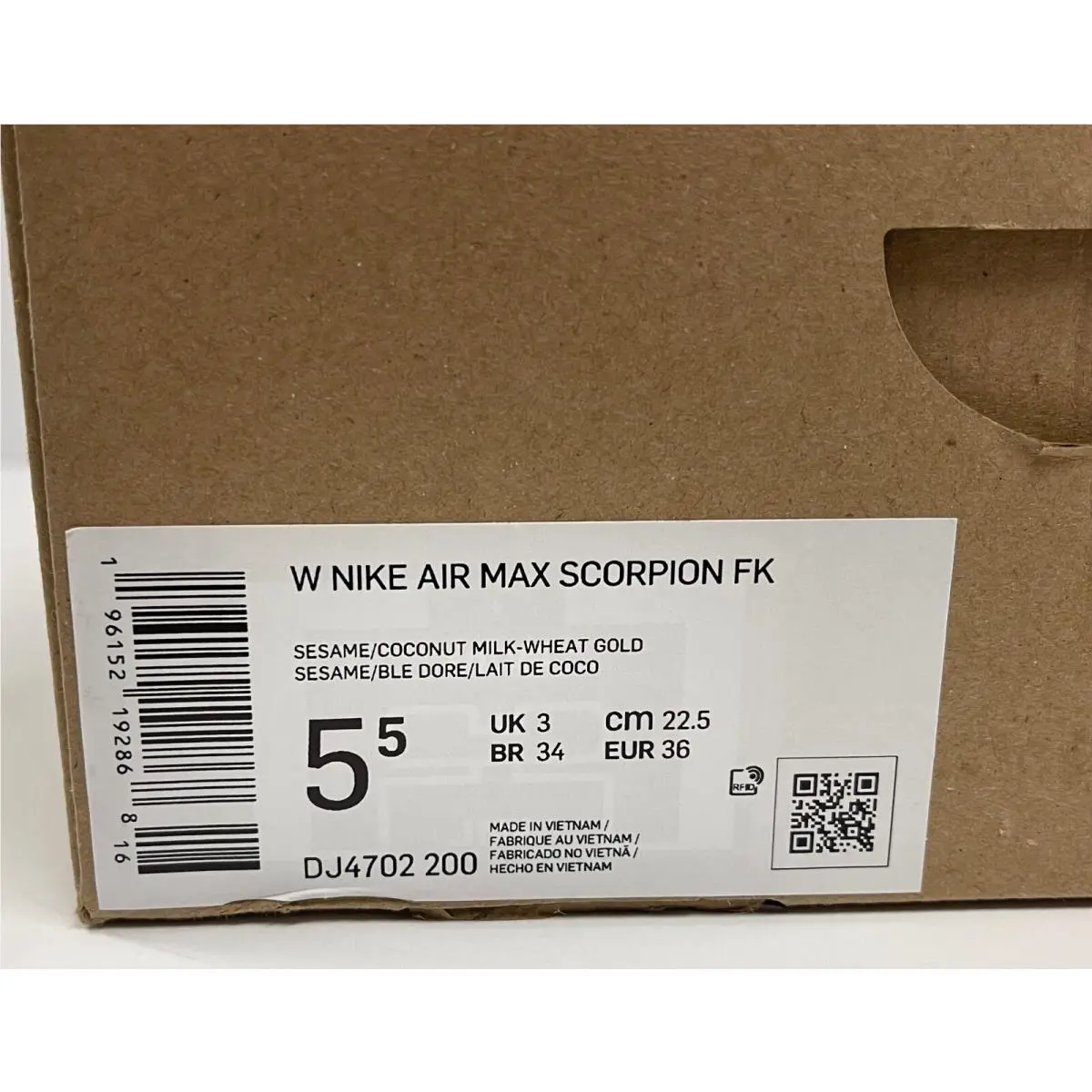 Nike shoes - Nike Air Max Scorpion - Air Max Scorpion - DJ4702-200 - Sesame (UPC: 196152192868) 9