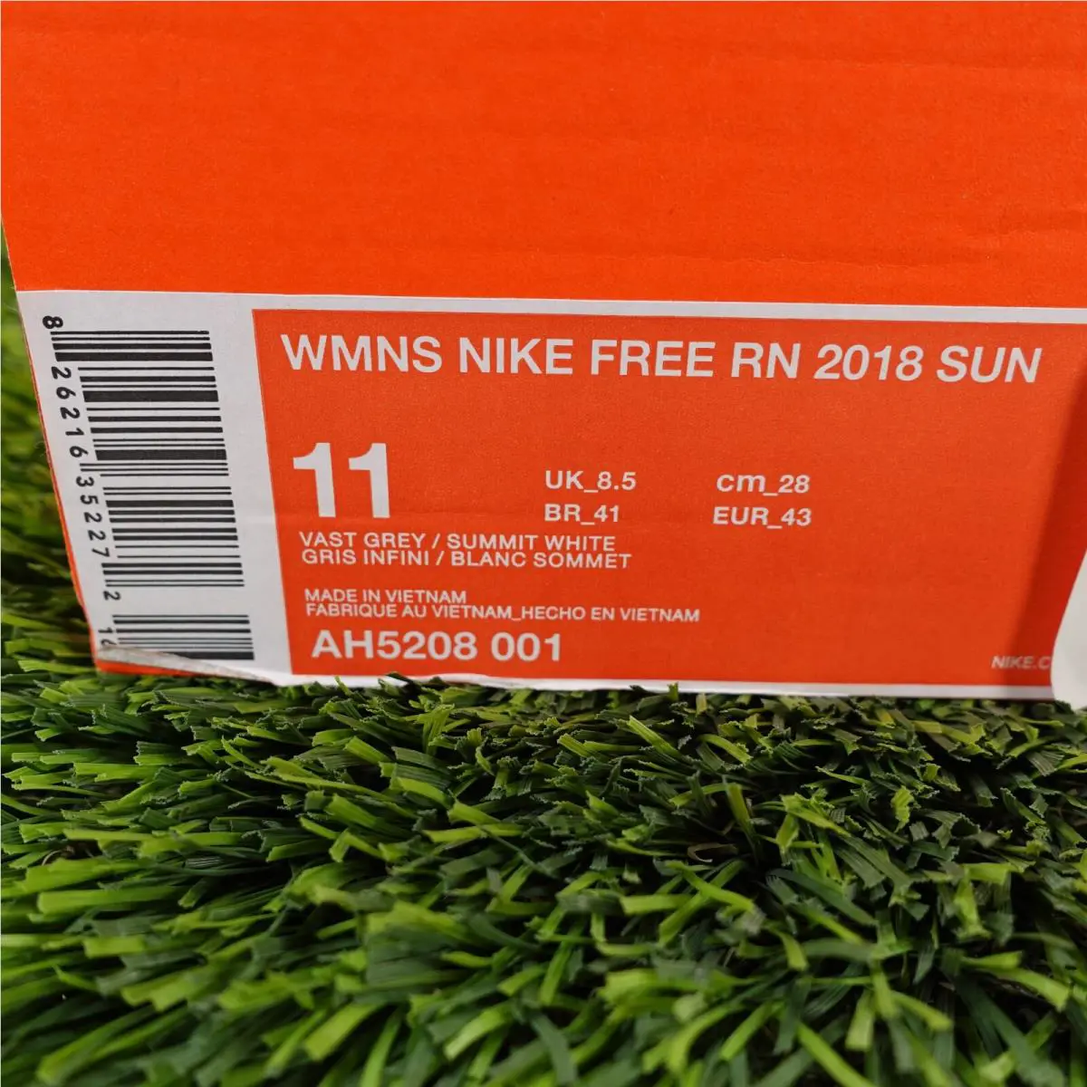 Nike shoes - Nike Free RN - Free - AH5208-001 - Vast Grey/Summit White 8