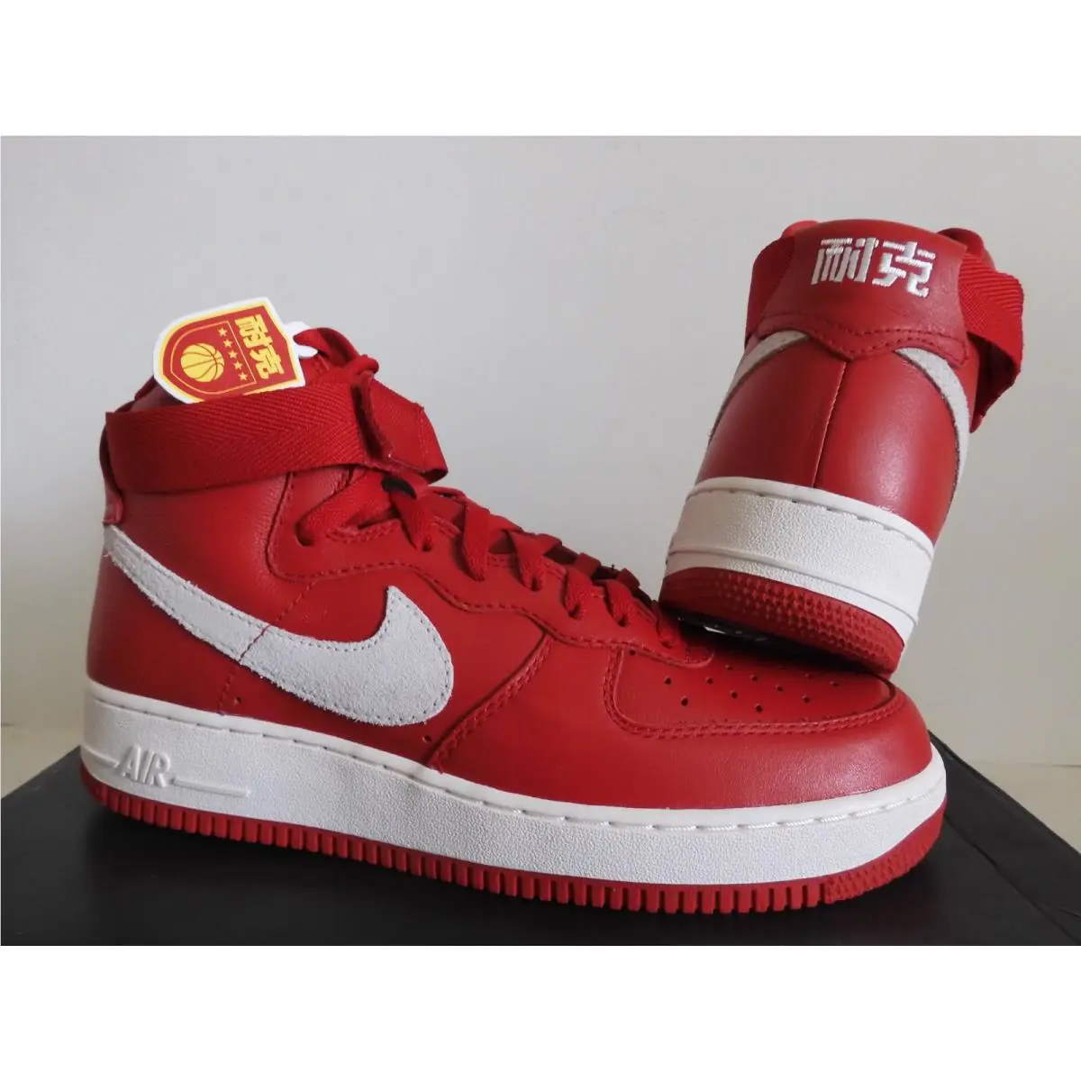 Nike shoes - Nike Air Force 1 High - 743546-600 - Red (UPC: 886060980731) 0