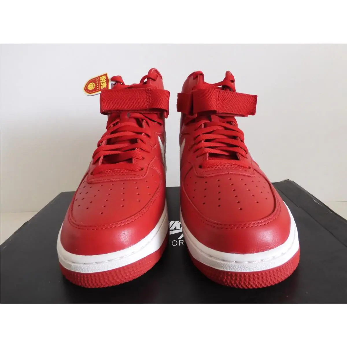 Nike shoes - Nike Air Force 1 High - 743546-600 - Red (UPC: 886060980731) 1