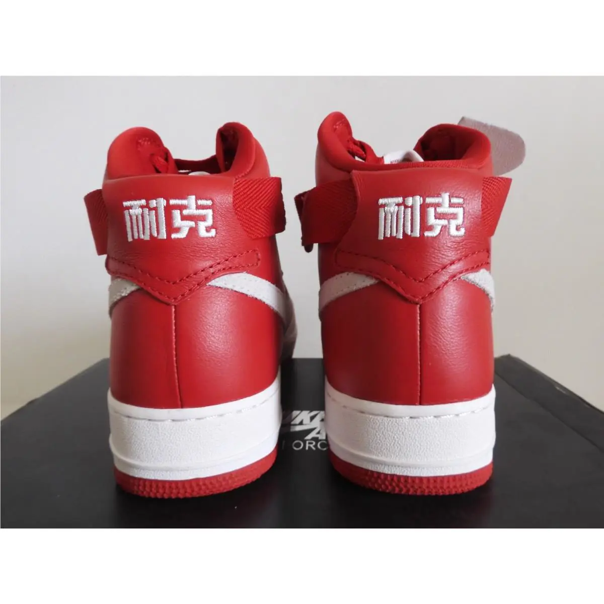 Nike shoes - Nike Air Force 1 High - 743546-600 - Red (UPC: 886060980731) 2