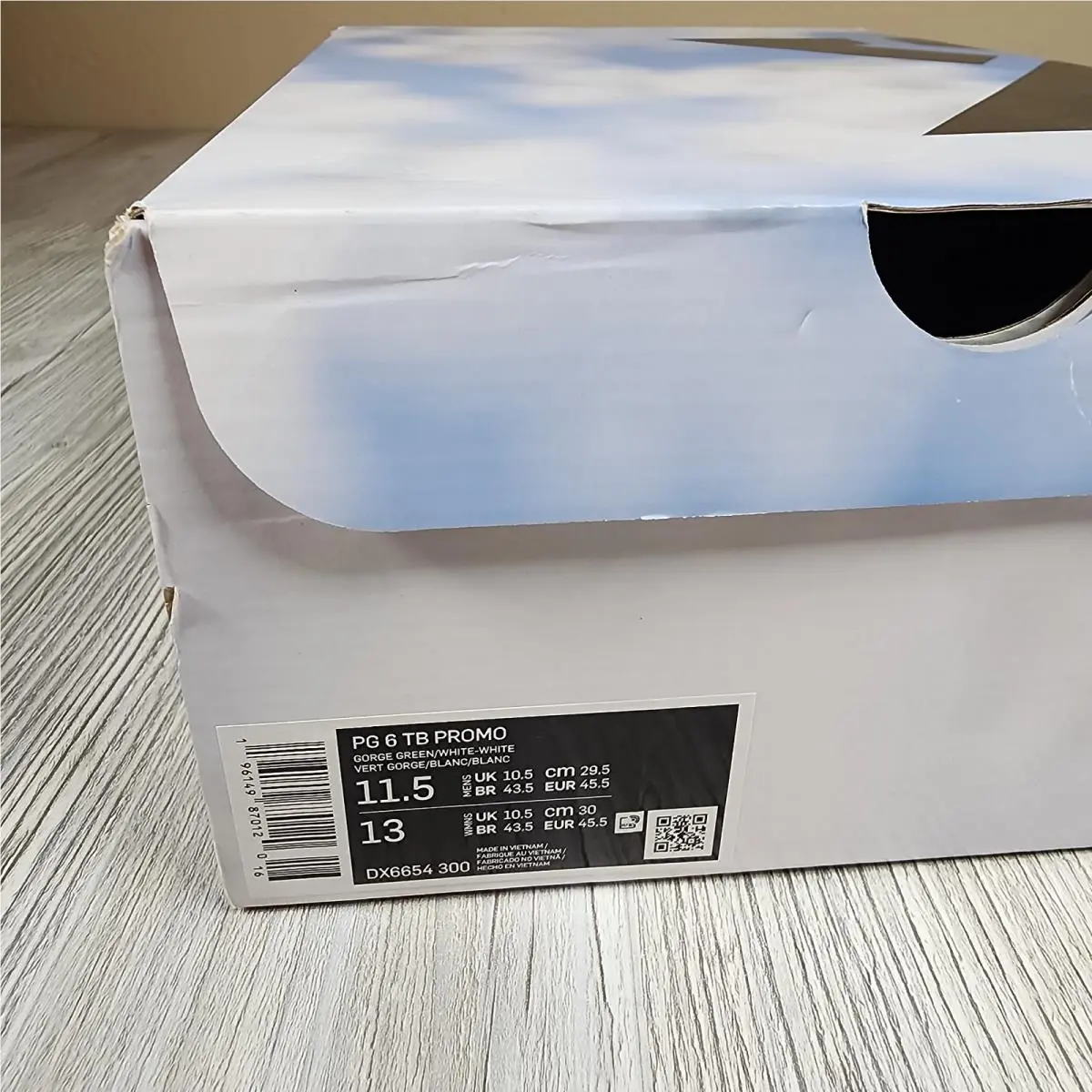 Nike shoes - Nike PG 6 - DX6654-300 - Green 6