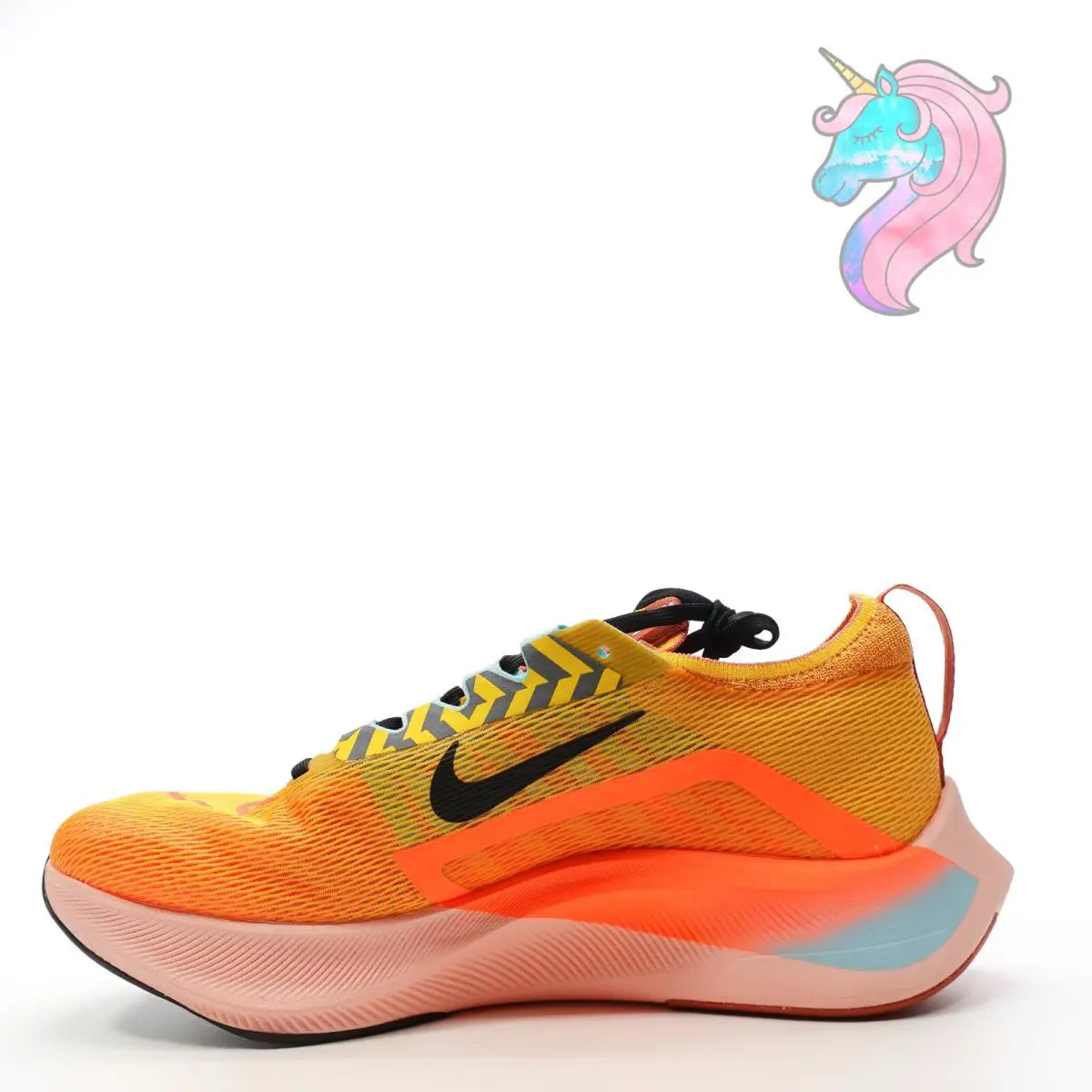 Nike shoes - Zoom Fly 4 - Zoom Fly - DO2421 739 - Yellow, Orange 0