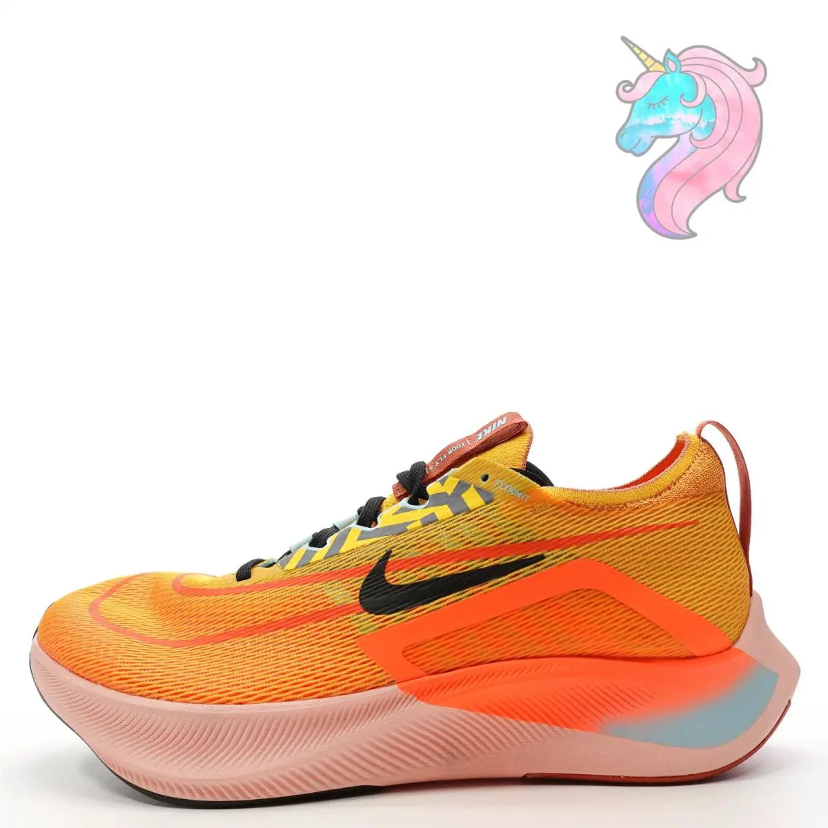 Nike shoes - Zoom Fly 4 - Zoom Fly - DO2421 739 - Yellow, Orange 2
