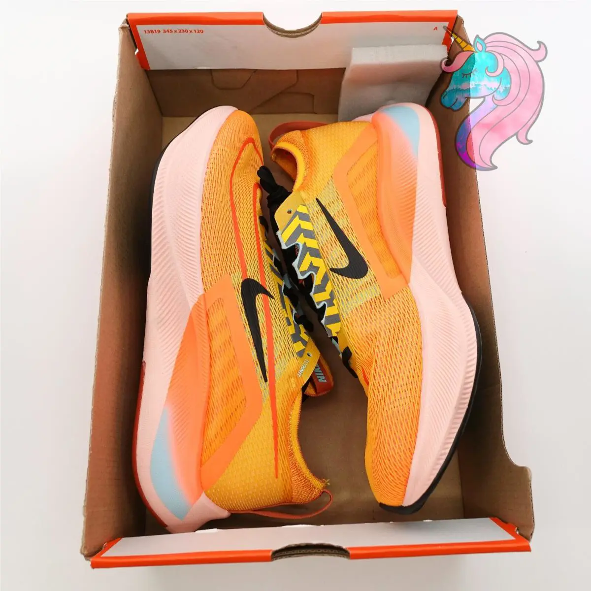 Nike shoes - Zoom Fly 4 - Zoom Fly - DO2421 739 - Yellow, Orange 8