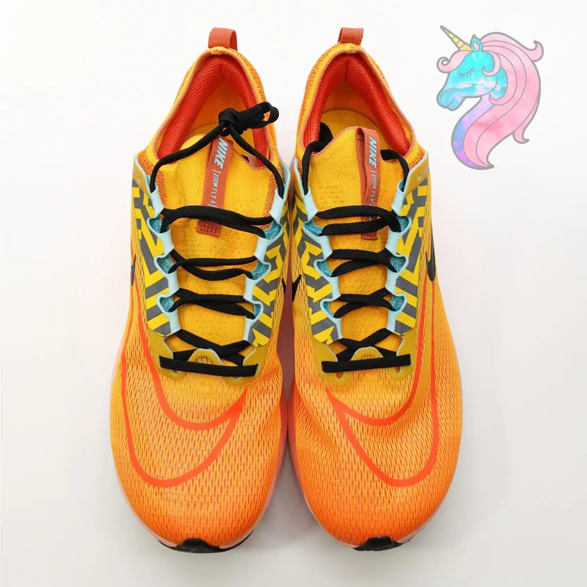 Nike shoes - Zoom Fly 4 - Zoom Fly - DO2421 739 - Yellow, Orange 4